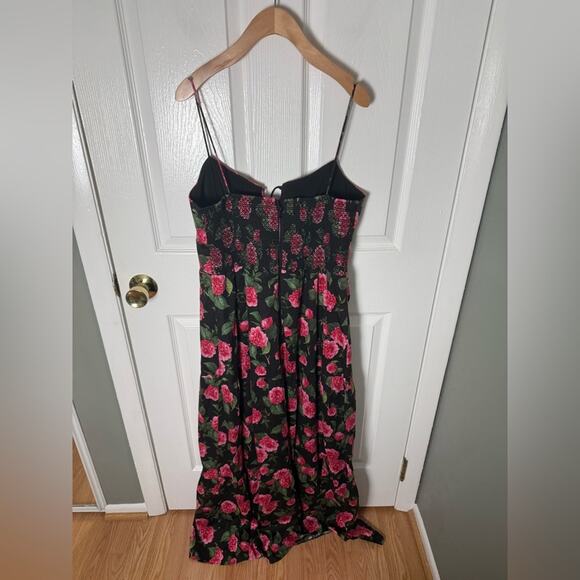 Alice + Olivia Chantay Floral Maxi Dress - Cheri Floral 12 - Picture 6 of 8